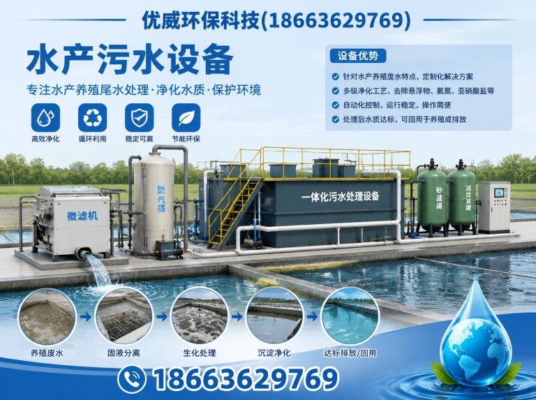 潍坊水产污水设备展示图